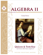 Algebra II Quizzes & Tests Key